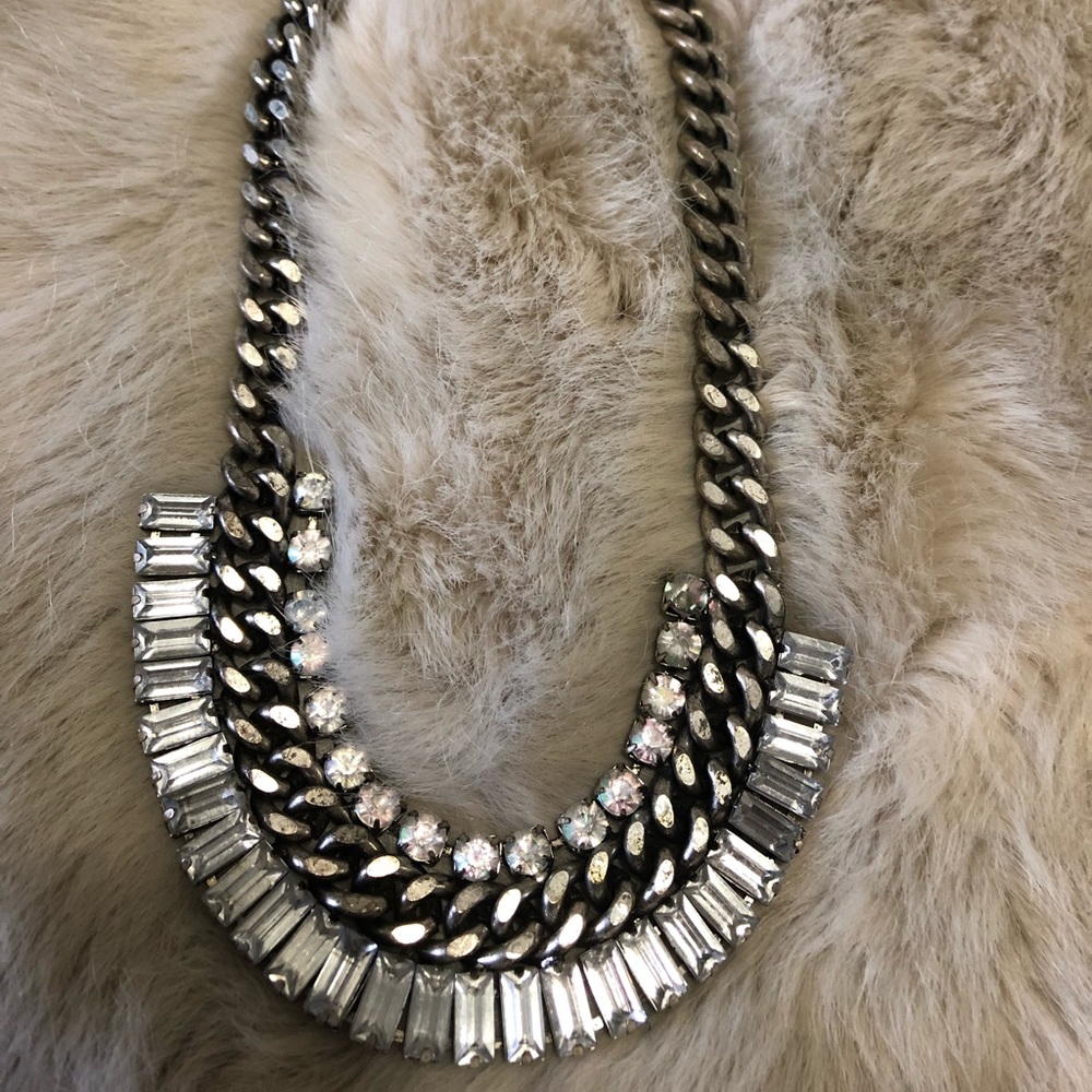 Silver Statement Necklace